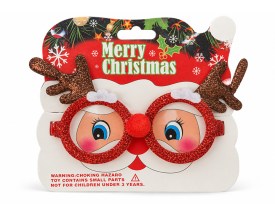 Anteojos decorativos de Navidad 